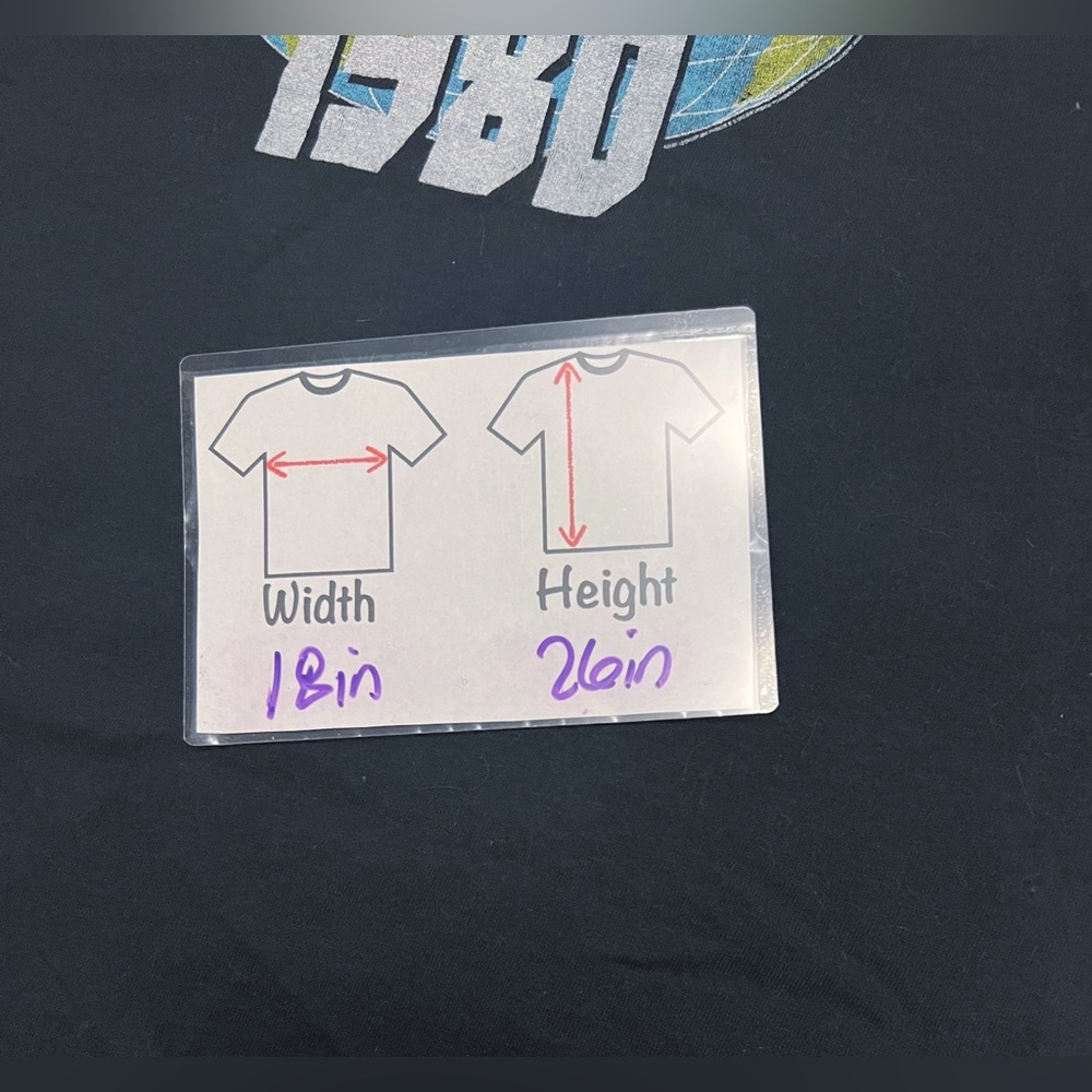 Junk Food NWT AC/DC 1980’s World Tour Graphic Tee in Small - Picture 7 of 7